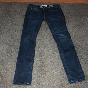 Super skinny low rise jeans